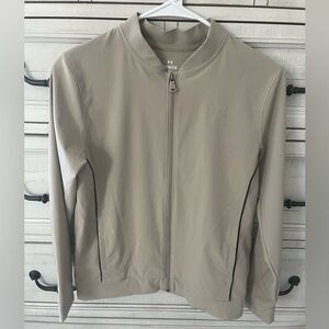 Under Armour Boy’s Lightweight Spring Zip Jacket — Taupe